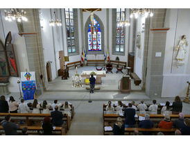 Dankwortgottesdienst der Erstkommunionkinder  (Foto: Karl-Franz Thiede)